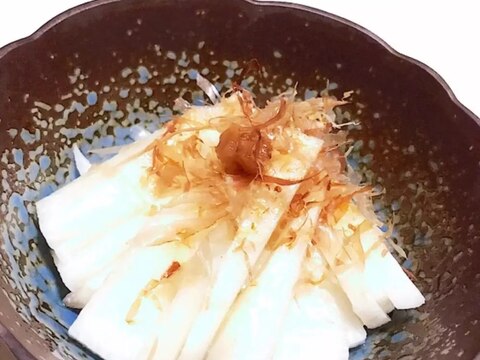 白だしde山いも梅かつお